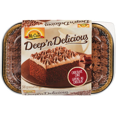 MCCAIN DEEP N DELICIOUS CHOCOLATE CAKE 18 OZ