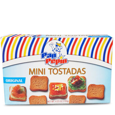 PAN PEPIN MINI TOSTADAS ORIGINAL 4.23 OZ