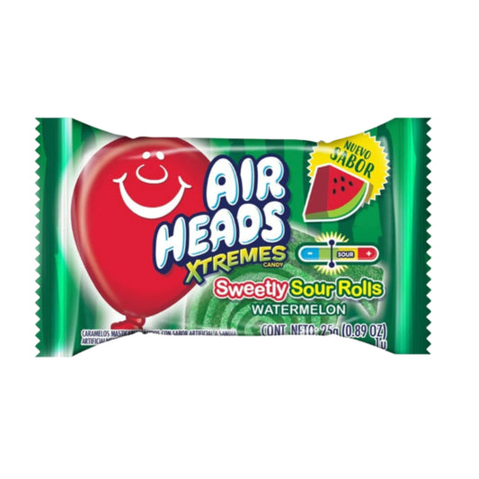 2 AirHeads Sweetly Sour Rolls(Watermelon)🍉