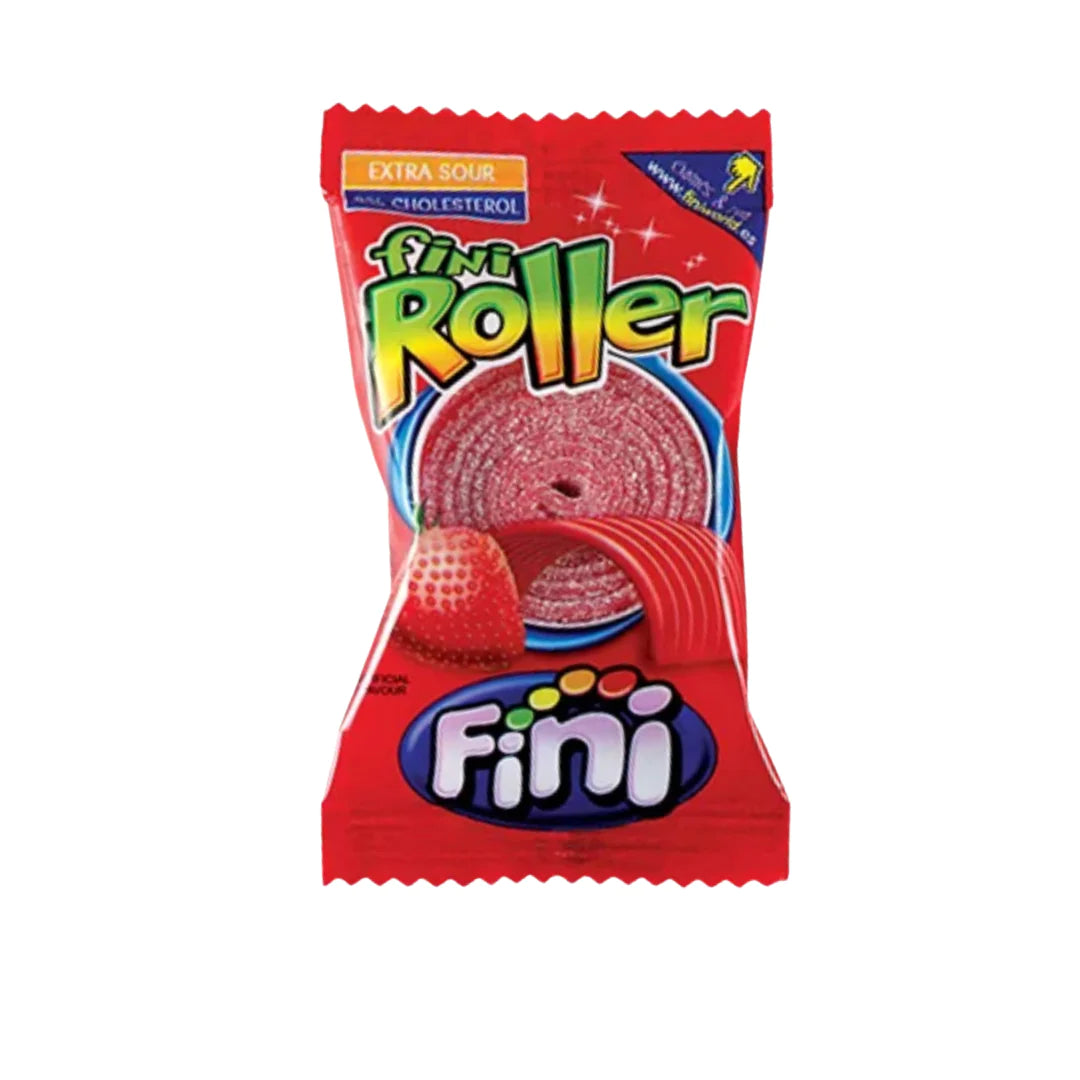 Fini Raspberry Roller Fini Roller Extra Sour Fresa 2 ct – TU GUSTITO BORICUA LLC
